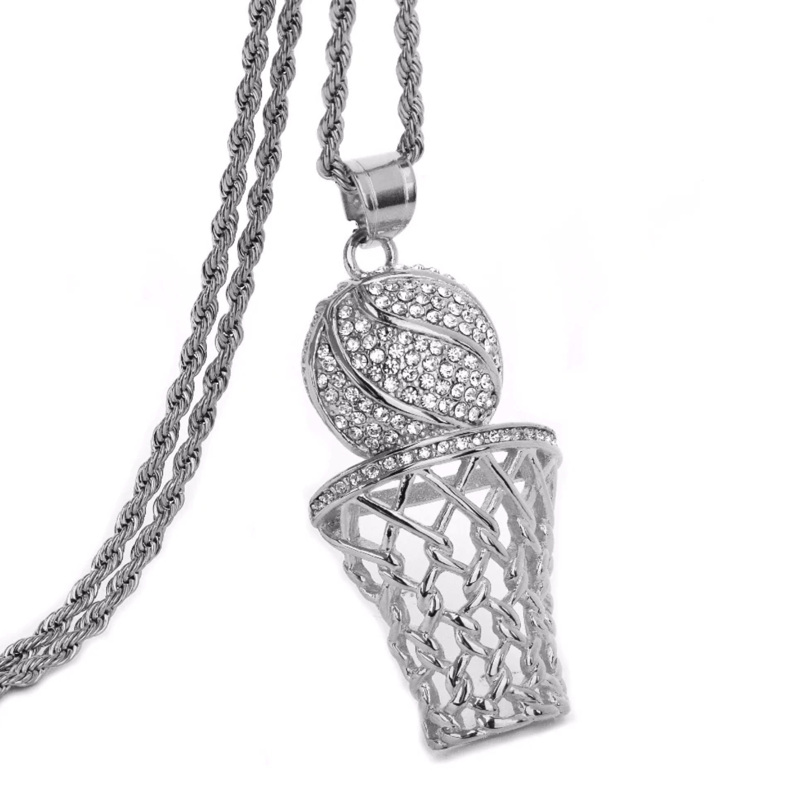 コラボ★送料込♪【LV x NBA】Flying Ball Necklace Gold Louis Vuitton x NBA Necklace Golden Gold-plated ref.947566