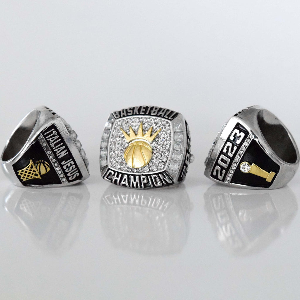 Basketball Champion Ring - CUSTOM NAME / YEAR - FoxRings Exclusive ...
