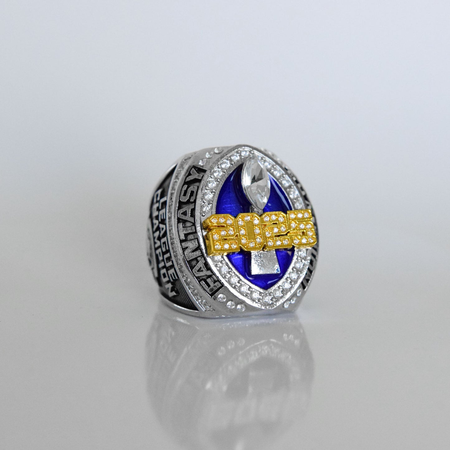 2025 FFL FANTASY Football Champion (FoxRings Exclusive) CUSTOM NAME Championship Ring (2 Custom Sides)