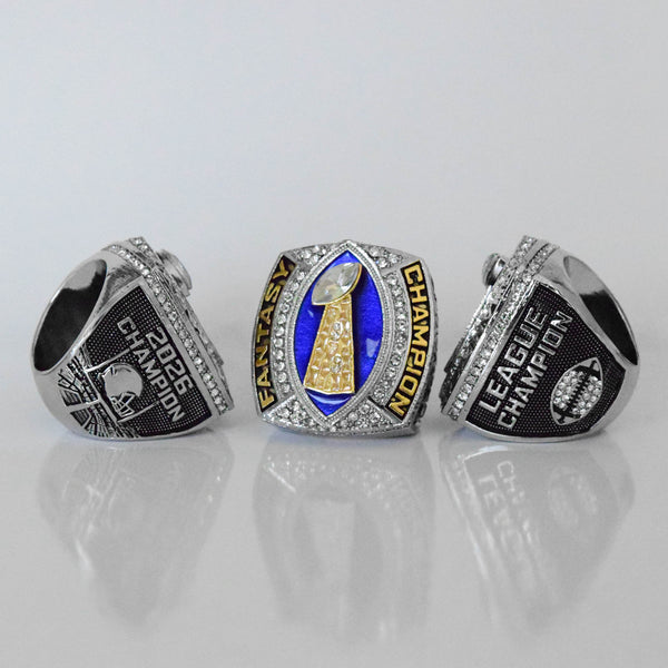 Fantasy 2026 LEGACY League Champion - FoxRings Exclusive - FFL Football Championship Ring