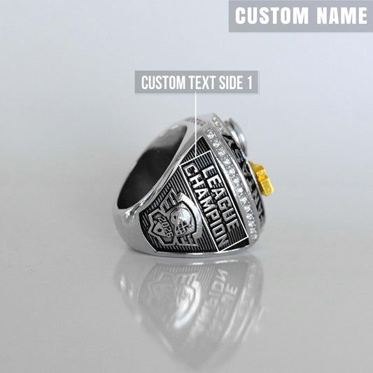 2026 FFL FANTASY Football Champion (FoxRings Exclusive) CUSTOM NAME Championship Ring (2 Custom Sides)