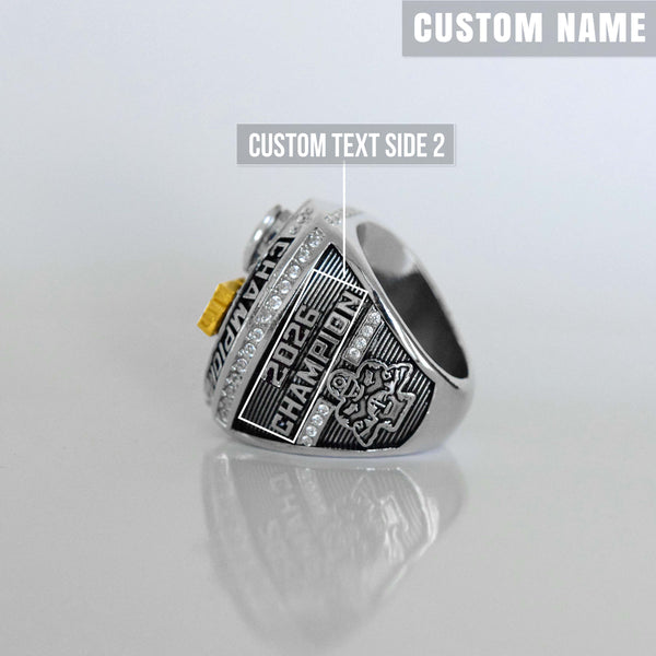 2026 FFL FANTASY Football Champion (FoxRings Exclusive) CUSTOM NAME Championship Ring (2 Custom Sides)