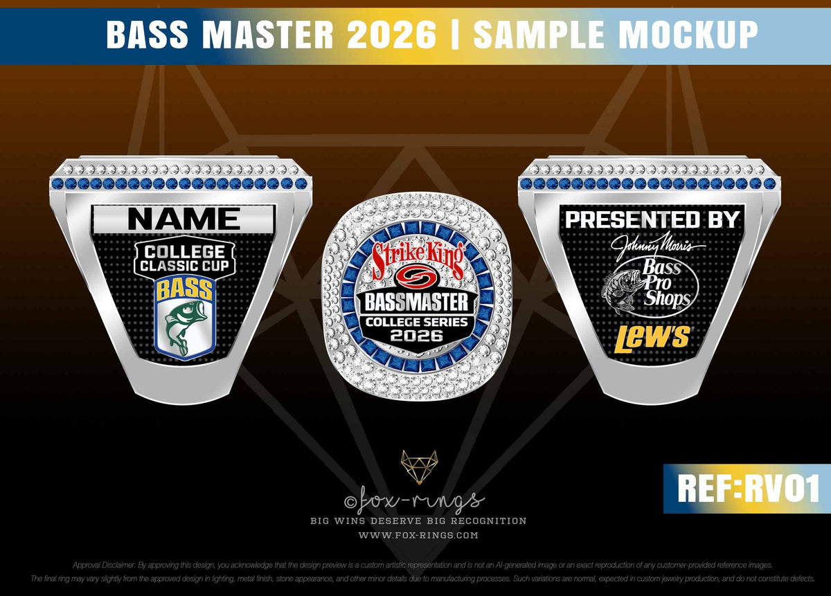 Bass Master 2026 - Ring Order (15 Rings)