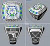 Churchill Bulldogs (2019) State Champions Ring - Fox - Rings