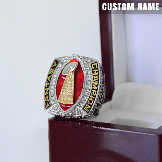 Fantasy LEGACY League Champion - CUSTOM NAME (2 Custom Sides) - FoxRings Exclusive FFL Football