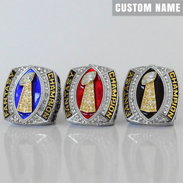 Fantasy LEGACY League Champion - CUSTOM NAME (2 Custom Sides) - FoxRings Exclusive FFL Football