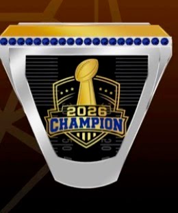 WCFL Tackle Football Rings - 2026 Ring Order