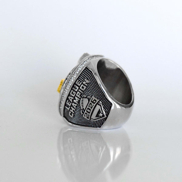 2026 Fantasy League Champion (Dynasty Champ) - FoxRings Exclusive - FFL Football Championship Ring