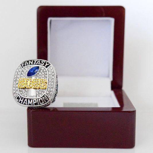 2026 Fantasy League Champion (Elite Design) CUSTOM NAME - FoxRings Exclusive - FFL Football Championship Ring