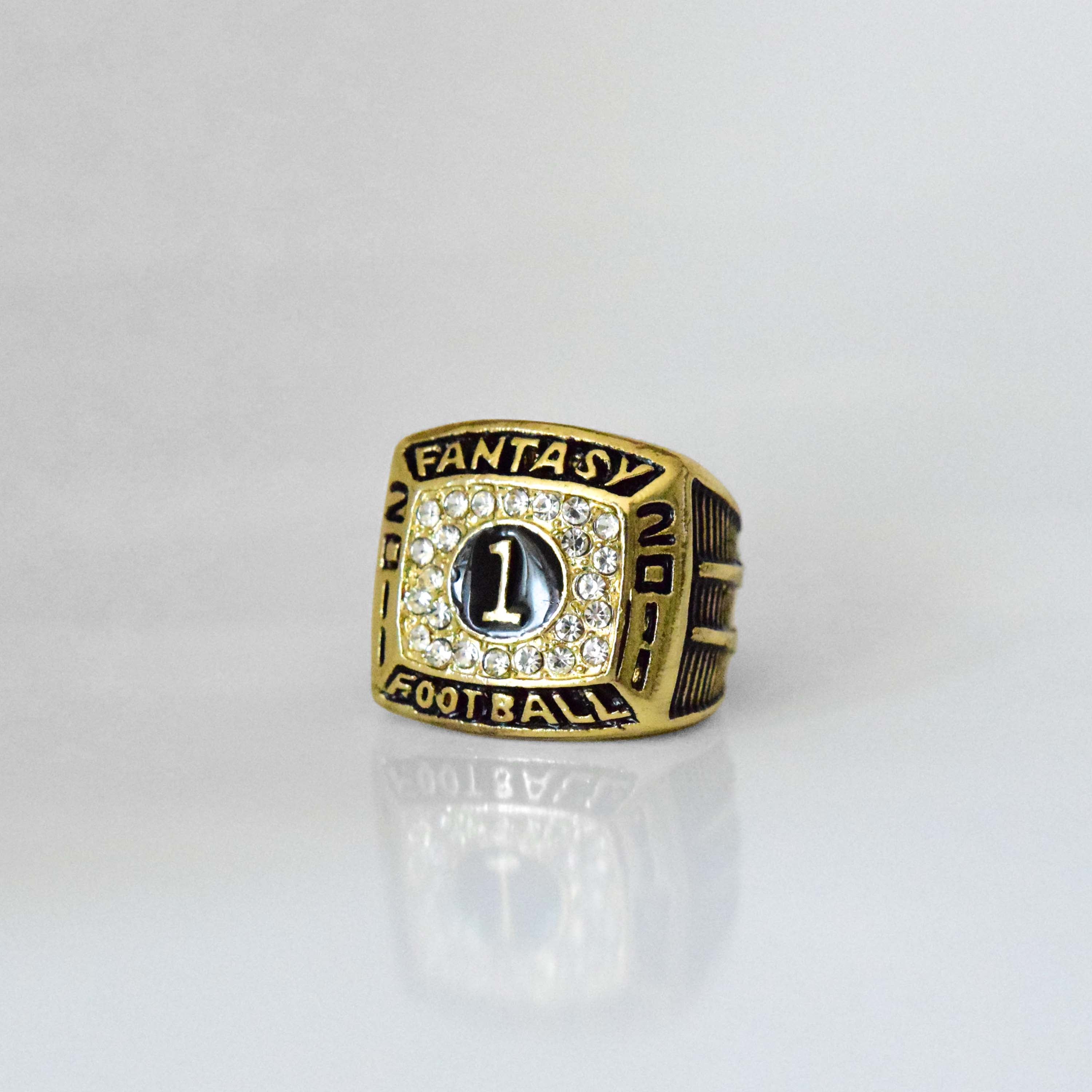 2011 Fantasy Football League Championship Ring – Fox-Rings