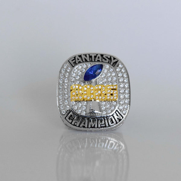 Fantasy 2026 League Champion (Elite Design) - FoxRings Exclusive - FFL Football Championship Ring