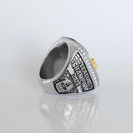 Fantasy 2026 League Champion (Elite Design) - FoxRings Exclusive - FFL Football Championship Ring