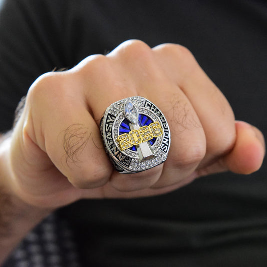 Fantasy 2026 League Champion (Dynasty Champ) CUSTOM NAME - FoxRings Exclusive - FFL Football Championship Ring