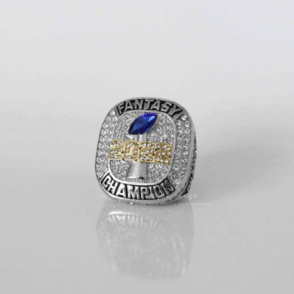 Fantasy 2022 League Champion (Elite Design) - FoxRings Exclusive - FFL Football Championship Ring - Fox - Rings