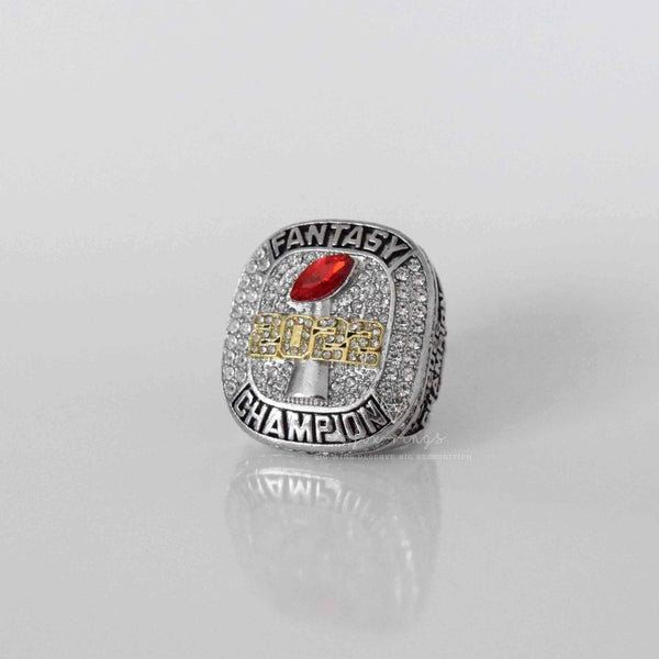 Fantasy 2022 League Champion (Elite Design) - FoxRings Exclusive - FFL Football Championship Ring - Fox - Rings