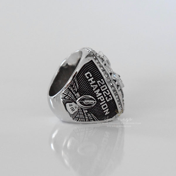 Fantasy 2023 League Champion (Dynasty Champ) - FoxRings Exclusive - FFL Football Championship Ring - Fox - Rings