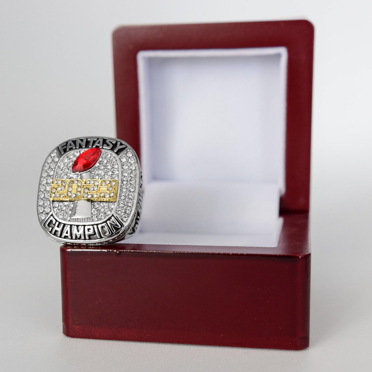 Fantasy 2023 League Champion (Elite Design) - FoxRings Exclusive - FFL Football Championship Ring - Fox - Rings