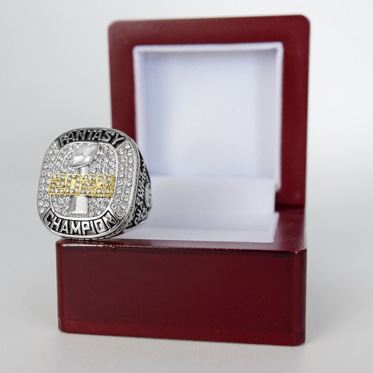 Fantasy 2023 League Champion (Elite Design) - FoxRings Exclusive - FFL Football Championship Ring - Fox - Rings