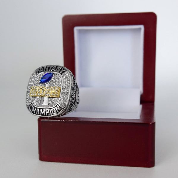 Fantasy 2023 League Champion (Elite Design) - FoxRings Exclusive - FFL Football Championship Ring - Fox - Rings