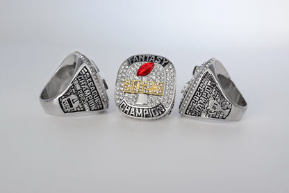 Fantasy 2023 League Champion (Elite Design) - FoxRings Exclusive - FFL Football Championship Ring - Fox - Rings