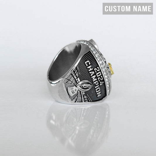 Fantasy 2024 League Champion (Dynasty Champ) CUSTOM NAME - FoxRings Exclusive - FFL Football Championship Ring - Fox - Rings