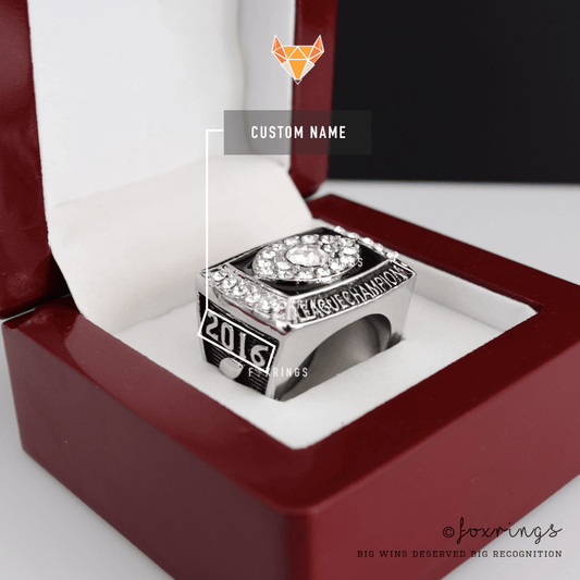 Fantasy Football League (2016) - CUSTOM NAME Championship Ring - Fox - Rings