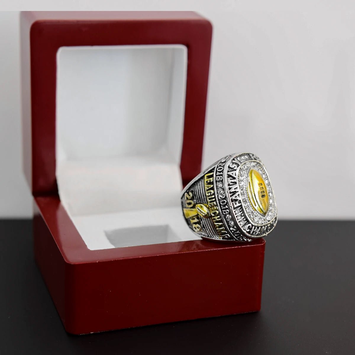 Fantasy Football League (2018) - Championship Ring (Golden Football) - Fox - Rings