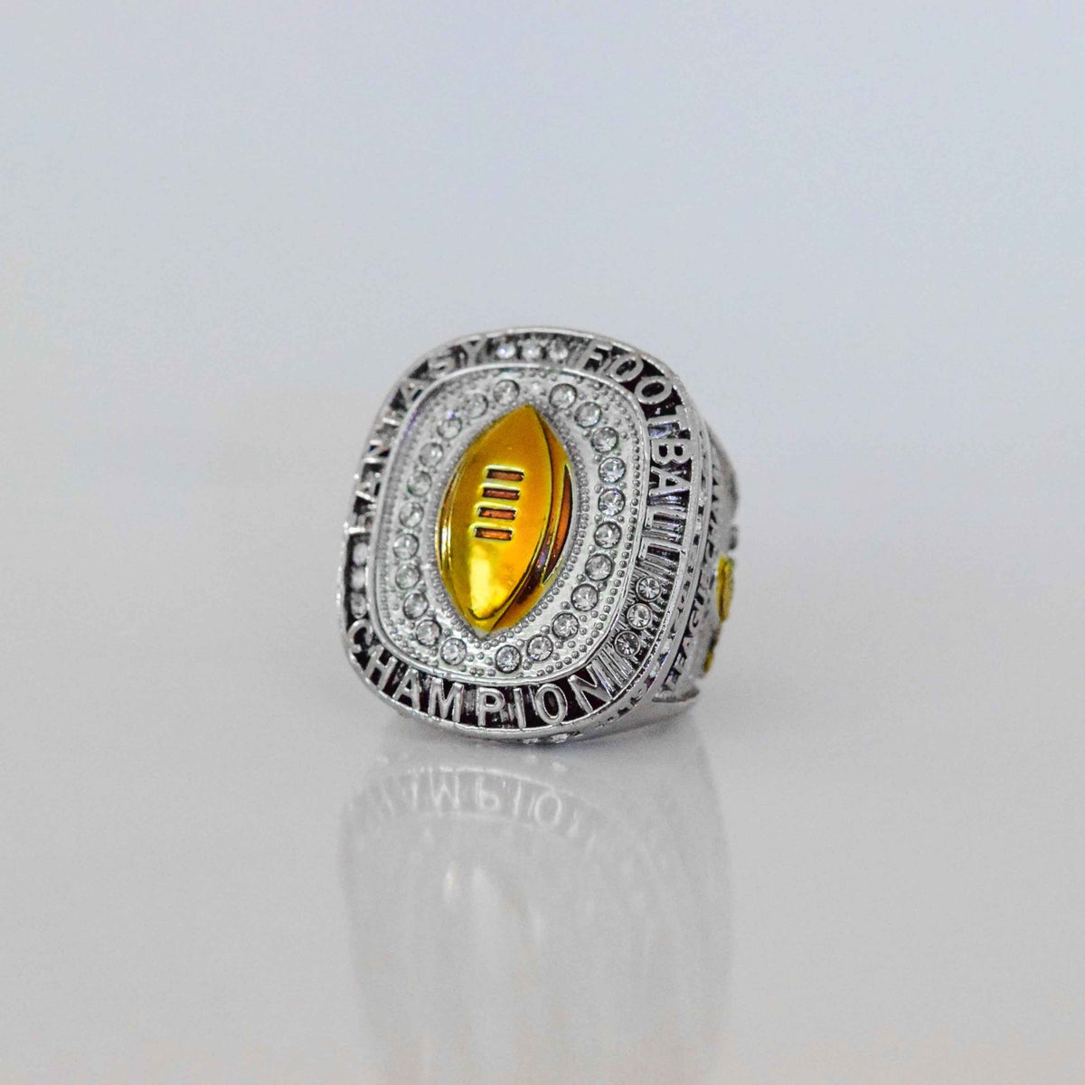 Fantasy Football League (2019) - Championship Ring (Golden Football) - Fox - Rings