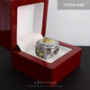 Fantasy Football League (2019) - CUSTOM NAME Championship Ring (Golden Football) - Fox - Rings