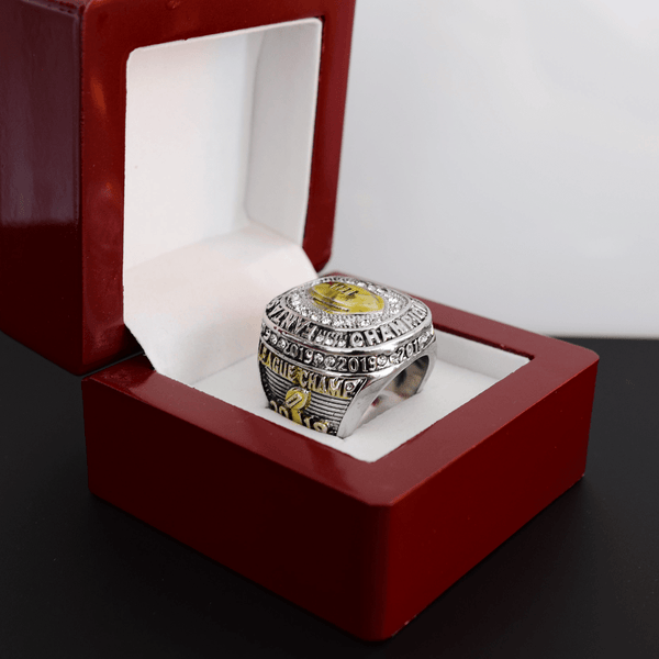 Fantasy Football League (2019) - CUSTOM NAME Championship Ring (Golden Football) - Fox - Rings