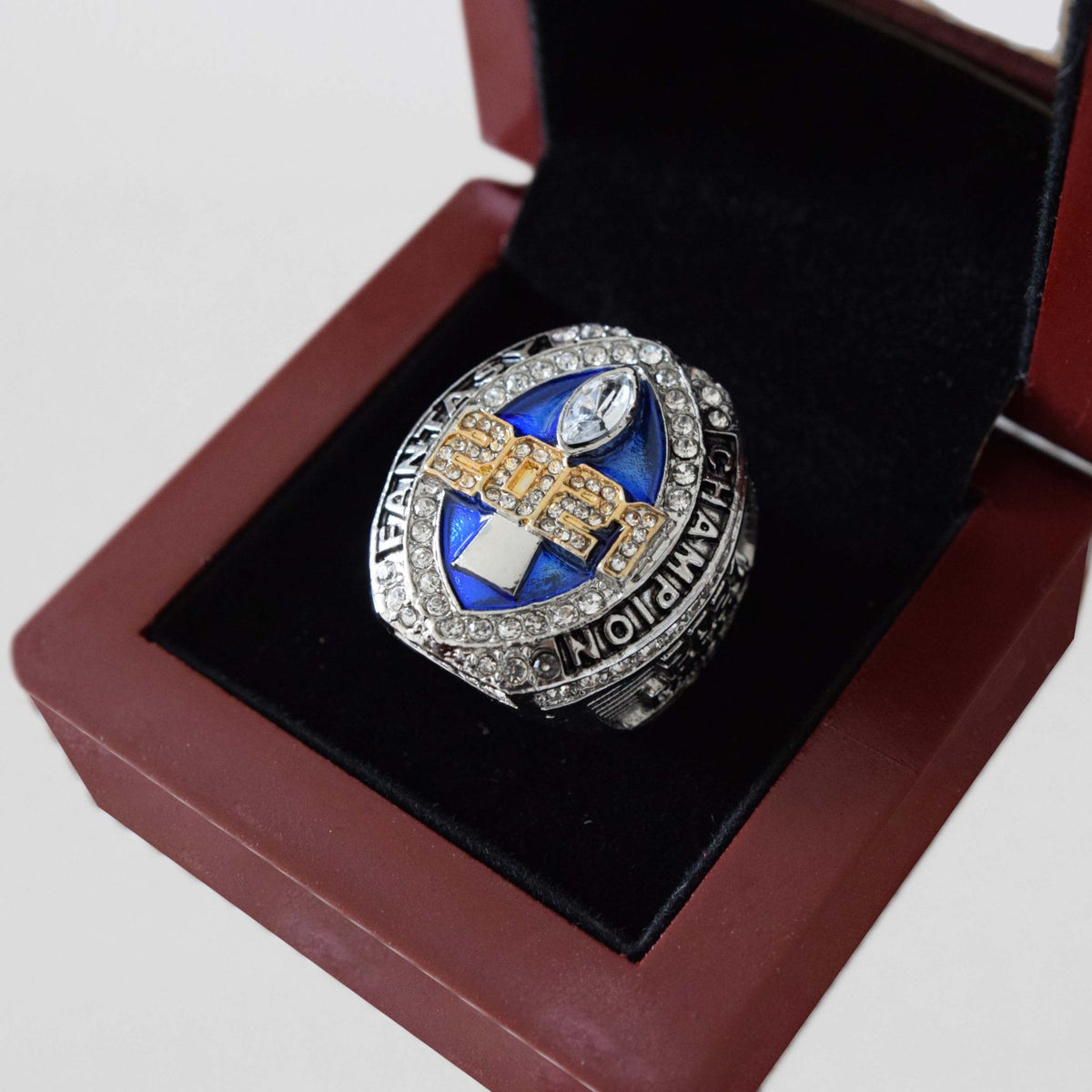 FFL FANTASY Football Champion 2021 - CUSTOM NAME Championship Ring (FoxRings Exclusive) - Fox - Rings