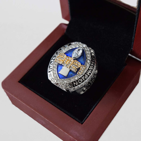FFL FANTASY Football Champion 2021 - CUSTOM NAME Championship Ring (FoxRings Exclusive) - Fox - Rings