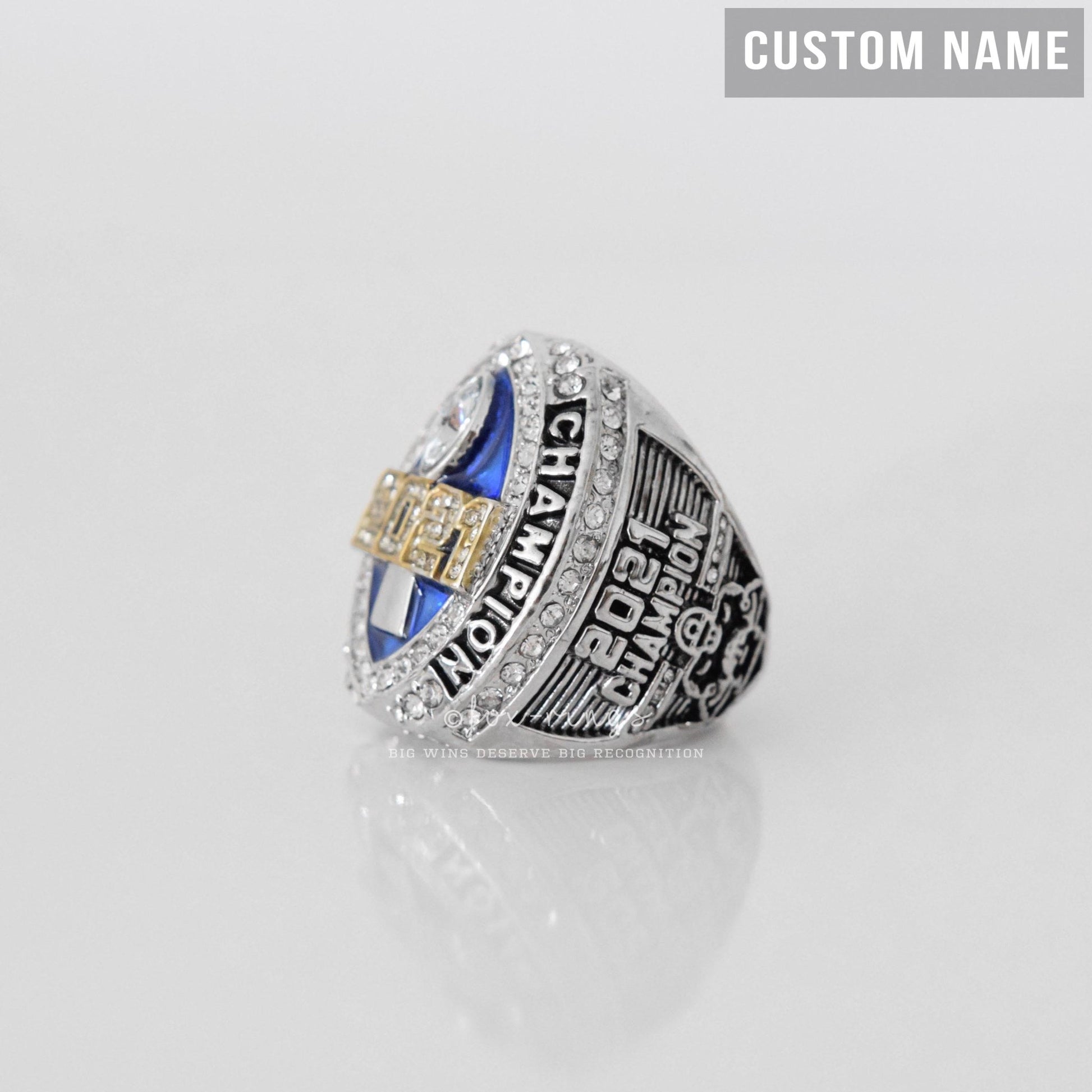 FFL FANTASY Football Champion 2021 - CUSTOM NAME Championship Ring (FoxRings Exclusive) - Fox - Rings