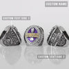 FFL FANTASY Football Champion 2022 (FoxRings Exclusive) CUSTOM NAME (Colored Top) Championship Ring (2 Custom Sides) - Fox - Rings