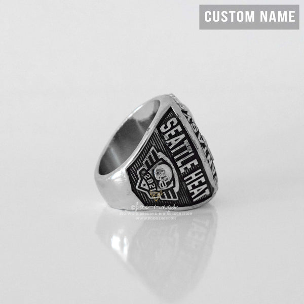 FFL FANTASY Football Champion 2022 (FoxRings Exclusive) CUSTOM NAME (Colored Top) Championship Ring (2 Custom Sides) - Fox - Rings