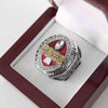 FFL FANTASY Football Champion 2022 (FoxRings Exclusive) CUSTOM NAME (Colored Top) Championship Ring (2 Custom Sides) - Fox - Rings