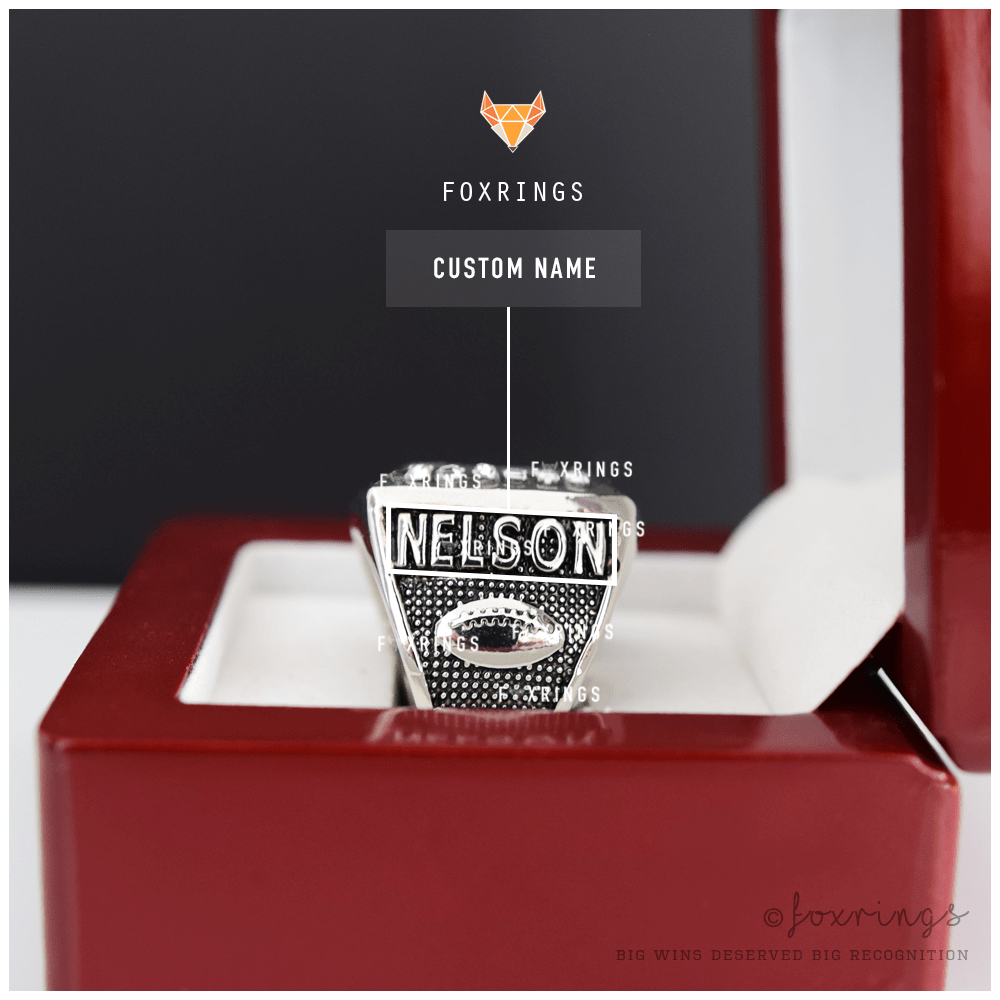 FFL - Fantasy Football League (2018) - CUSTOM NAME Championship Ring - Fox - Rings
