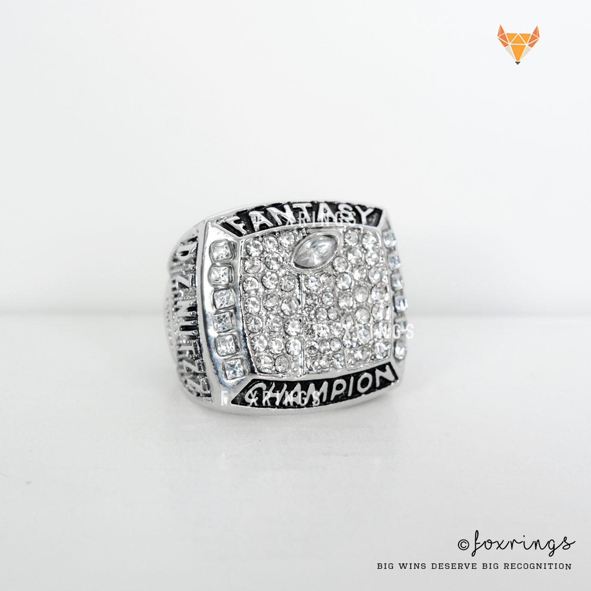 FFL - Fantasy Football League (2018) - CUSTOM NAME Championship Ring - Fox - Rings