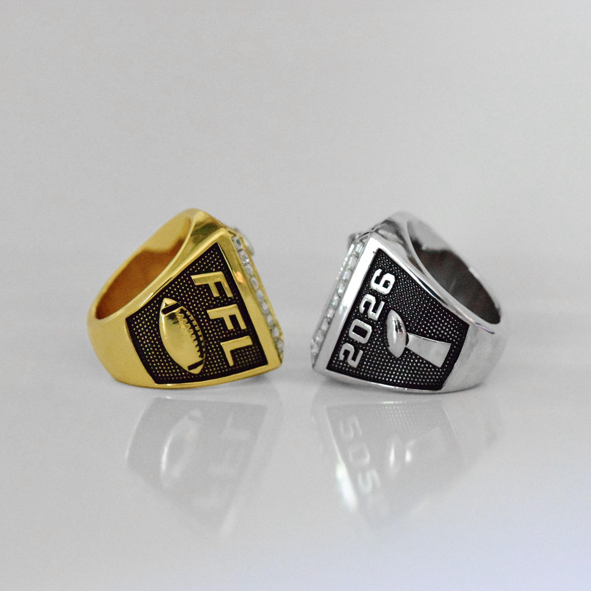 PREMIUM FFL - Fantasy Football League (2026) - Championship Trophy Ring