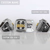 Flagship 2024 Fantasy League Champion CUSTOM NAME (2 Custom Sides) - FoxRings Exclusive - FFL Football Championship Ring - Fox - Rings