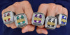 Flagship 2024 Fantasy League Champion - FoxRings Exclusive - FFL Football Championship Ring - Fox - Rings