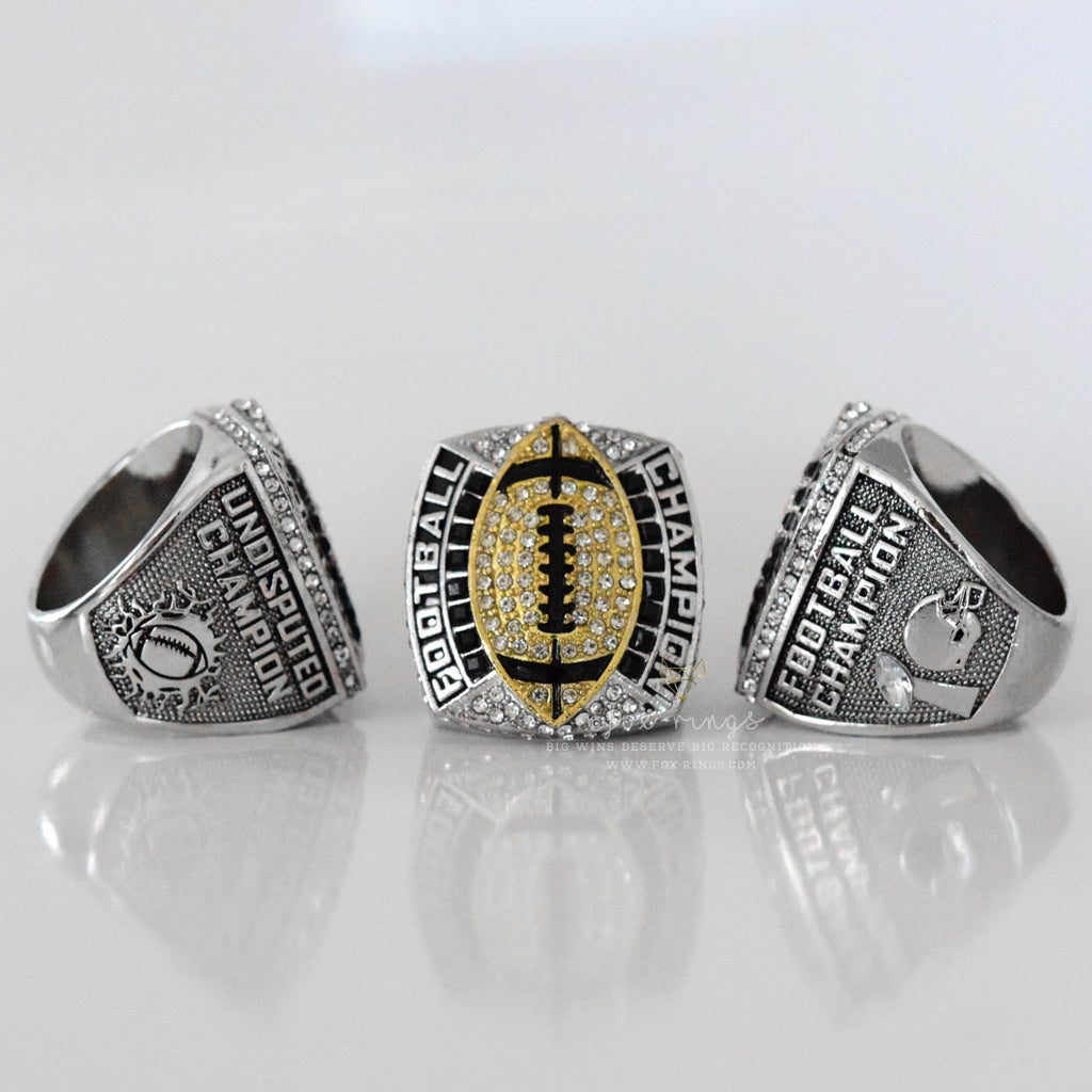 Football Champion Ring UNDISPUTED - FoxRings Exclusive Championship Ri ...