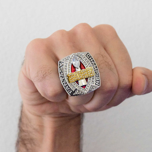 Fantasy 2026 GRIDIRON League Champion - FoxRings Exclusive - FFL Football Championship Ring