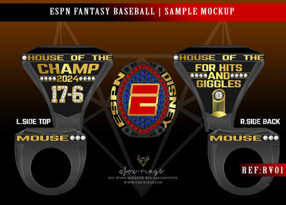 ESPN Fantasy Rings - 2026 Fall Ring Order