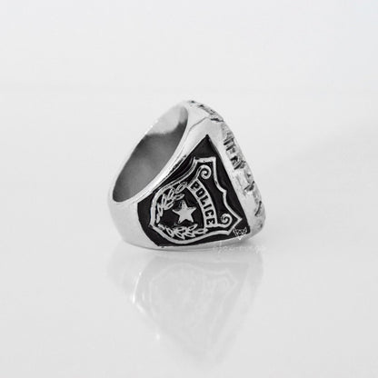 Police Department Ring - To Protect and To Serve - Fox - Rings