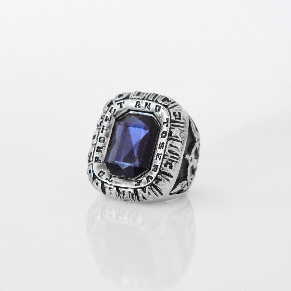 Police Department Ring - To Protect and To Serve - Fox - Rings