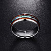 Polished Tungsten Carbide Men's (8MM Band) Wedding Ring - Fox - Rings