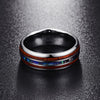 Polished Tungsten Carbide Men's (8MM Band) Wedding Ring - Fox - Rings