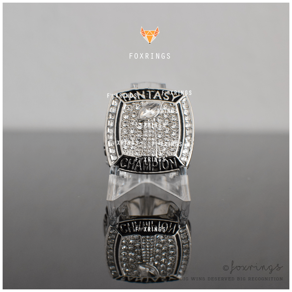 PREMIUM FFL - Fantasy Football League (2017) - Championship Ring - Fox - Rings