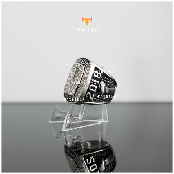 PREMIUM FFL - Fantasy Football League (2018) - Championship Trophy Ring - Fox - Rings